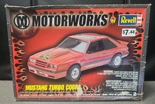 Revell Mustang Turbo Cobra Motorworks Vintage Model Car Kit 125 Scale Open Box Revell Mustang Turbo Cobra Motorworks Vintage Model Car Kit 125 Scale Open Box