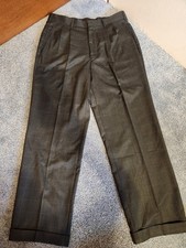 George Straight Leg Mens Black Pants NWT