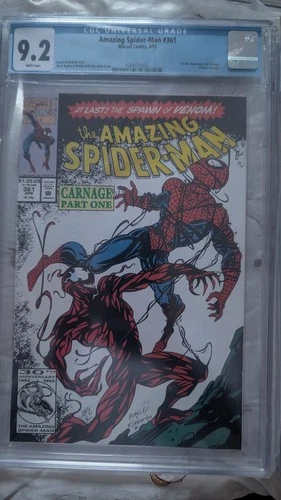 Amazing Spider-Man ASM #361 CGC 9.2 1st app Carnage