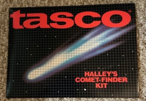 Tasco Halley's Comet-Finder Kit Astronomy Educational Set 1985 New Unopened 
