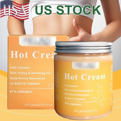 Hot Cream Anti-Cellulite Body Sweat Cream 250ML for Beauty Salon Machine