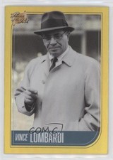 2021 Super Products Pieces of the Past Gold Mirror Vince Lombardi #SP3 HOF 08b5