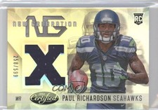 2014 Certified New Generation Mirror Materials /599 Paul Richardson #NG-PR 0o9