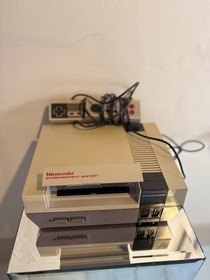 Nintendo NES-001 Console With Game And 2 Controllers