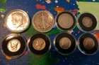 90% SILVER WALKING LIBERTY,KENNEDY, BARBER QUARTER & DIME & MORE☆ 8 COINS TOTAL☆