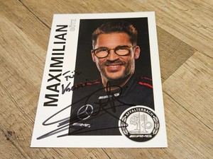 1 Autogramm MAXIMILIAN GÖTZ 2023 AMG GT3 Mercedes Motorsport autograph GTWC DTM