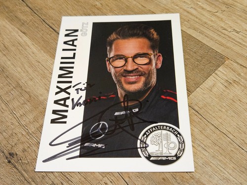 1 Autogramm MAXIMILIAN GÖTZ 2023 AMG GT3 Mercedes Motorsport autograph GTWC DTM