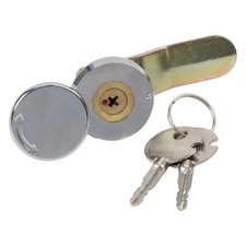Industrial Strength Cam Lock with Key for Safeguarding Tools and Materials
