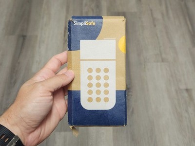 SimpliSafe KP3W Home Security System Touch Keypad Remote White Model SSKP3