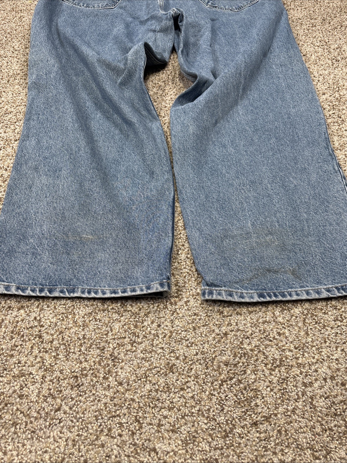 Vintage Tommy Hilfiger Jeans Men 38 (37x30.5) Blue Denim Baggy - View 19