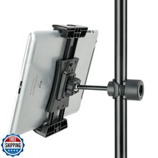 Tablet Mount Holder for Mic Stand, Adjustable Microphone Music St