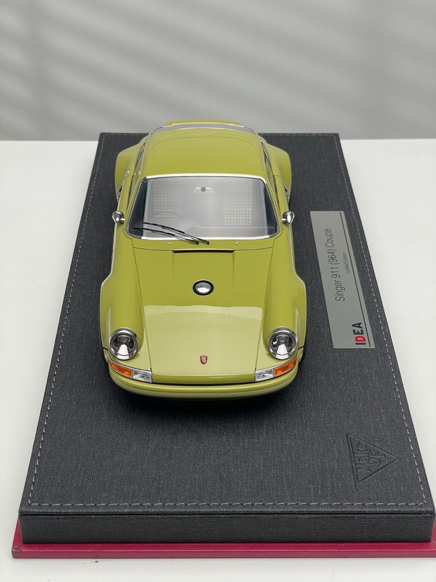 Porsche 911 Singer Coupe (Pale Green) [Make Up IDEA] 1/18 scale | eBay