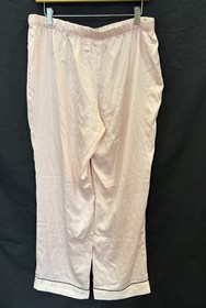 Victoria&rsquo;s Secret Pajama Set L Sleepwear Satin Lounge Pink NWT Pants