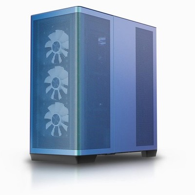 APNX C1-R ChromaFlair ATX Mid Tower Case 4x ARGB Fans 360mm AIO Back Connect