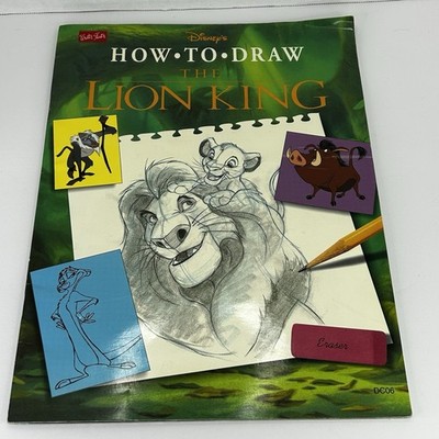 Disney How To Draw: The Lion King by Walter Foster Publishing (1994)
