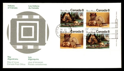 Mayfairstamps Canada FDC 1973 The Algonkians Combo First Day Cover aax_46279
