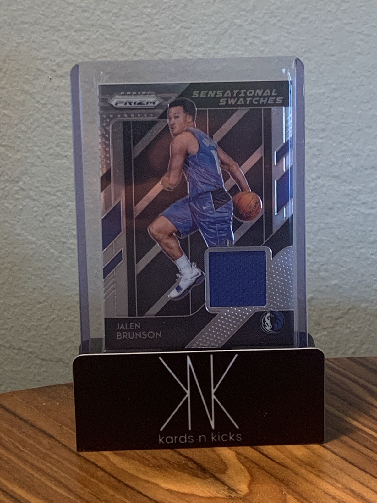 2018 Prizm Jalen Brunson Sensational Swatches Dallas Mavericks Rookie Patch NBA
