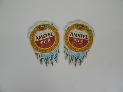 Amstel Bier 2 Coasters