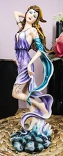 Ebros Celestial Tao Wind Elemental Fairy Statue 11"H Mythical Fantasy Fae