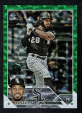 2023 Topps Series 2 Green Foilboard #409 Leury Garcia #/499 Chicago White Sox