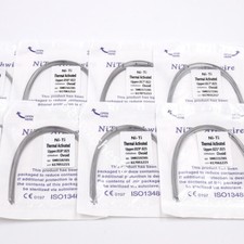 10 Packs Dental Orthodontic Heat Thermal Activated Niti Rectangular Arch Wire