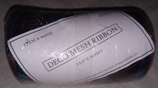 Deco Mesh Ribbon 5 1/2" X 30 Ft NEW  Taking Offers 