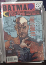 Batman # 605 2002 DC comics bruce wayne fugitive NOT GUILTY   ed brubaker