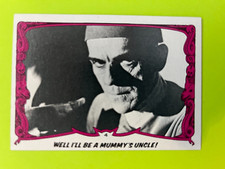 1980 Topps You'll Die Laughing Creature Feature #4 The Mummy Karloff NrMt