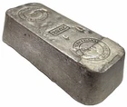 VINTAGE  25oz INTERNATIONAL SILVER LIMITED LTD. INC. POURED 999+ FINE SILVER BAR