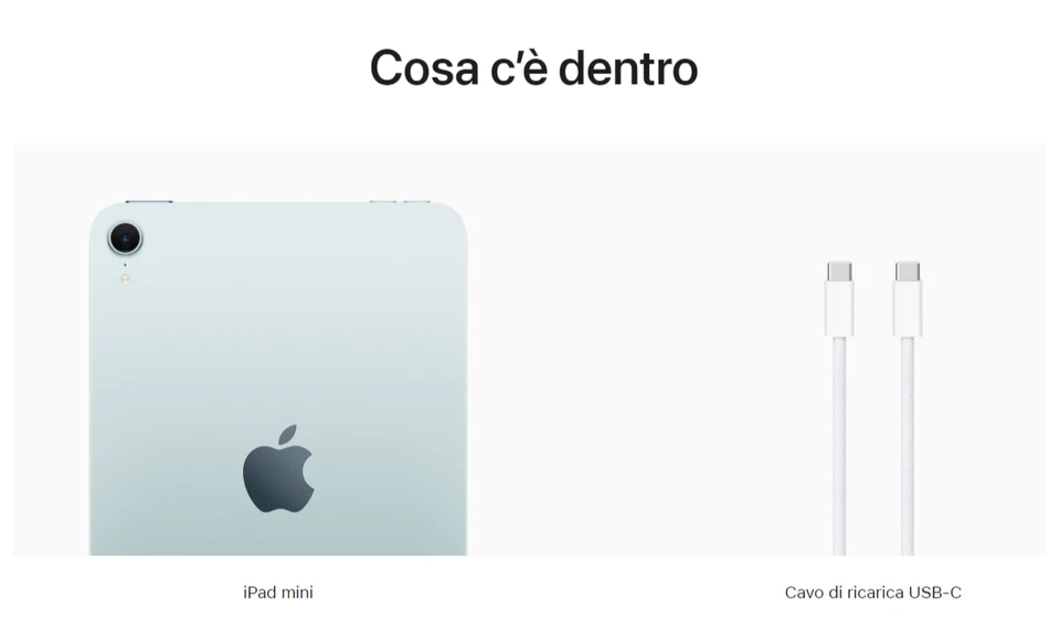 Apple Ipad Mini 2024 8,3" 256GB Wifi Tablet 7A Generación BLU MXNC3 - Imagen 4 de 4