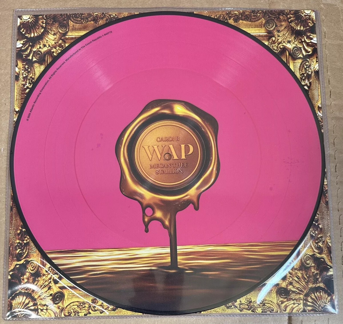 Cardi B レコード / WAP CARDI B & MEGAN THEE STALLION 'WAP' PICTURE DISC VINYL