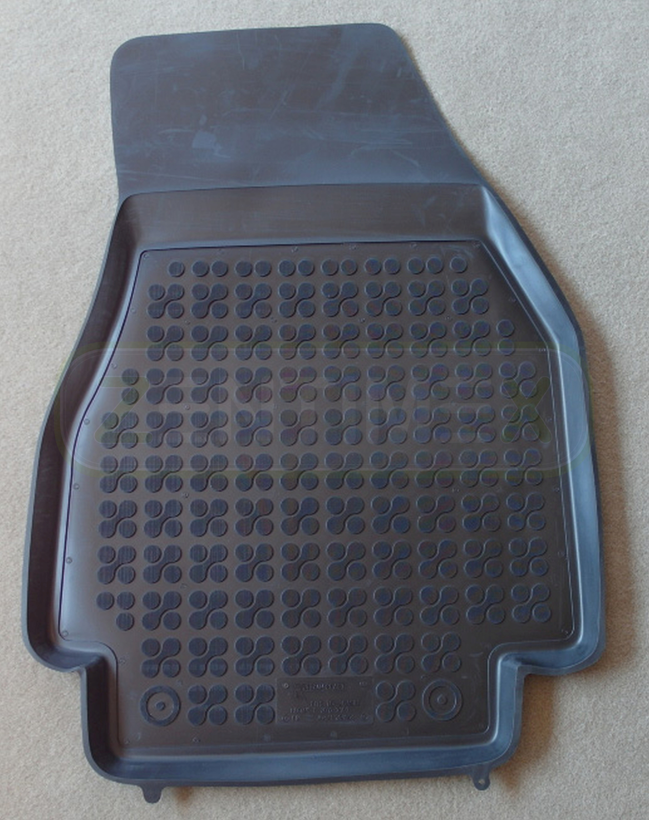 Rubber floor mats for Renault Megane 2 sedan step rear 4door 20032009