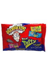 Warheads Sour Taffy Bars - Sour, Sweet  Fruity Chewy Candy- 1Bag . See Below