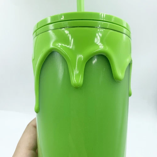 Vaso de Navidad de Halloween 2024 verde limo que brilla en la oscuridad 24 oz regalo - Imagen 6 de 6