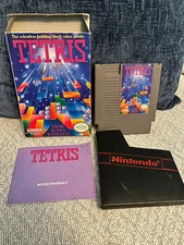 Tetris (Nintendo Entertainment System, 1989) CIB, Complete in Box!