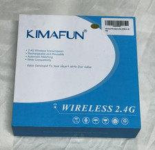 Kimafun 2.4G Wireless Lavalier Microphone Voice Amplifier New Sealed