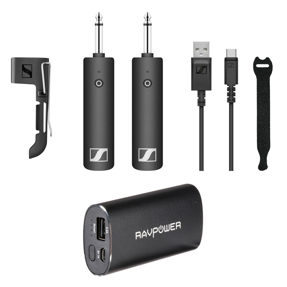 Sennheiser XSW-D Instrument Base Set W/ RAVPower 6700mAH