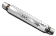 1.75 Straight Universal Glass Pack Muffler Resonator 23 Long