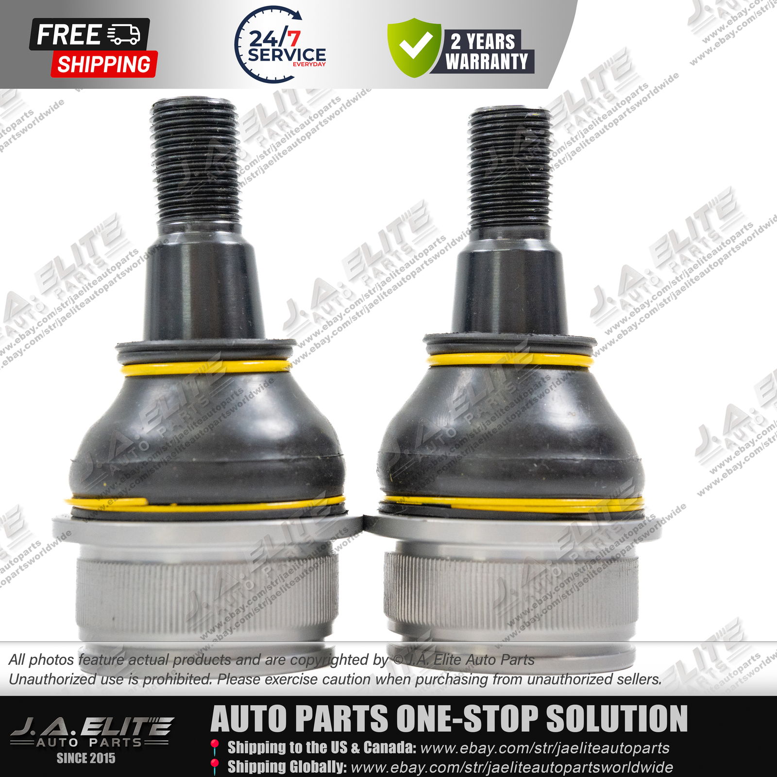 2pcs Front Knuckle Lower Ball Joint for Rolls-Royce Phantom 31216774835