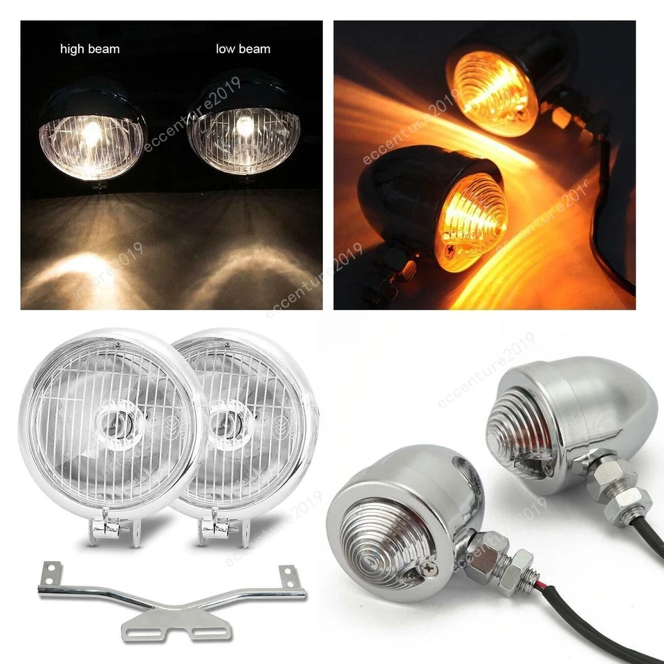 Kit de barra de luces puntuales de señales de giro de paso para Harley Softail Heritage Classic EE. UU. Foto 4 de 4