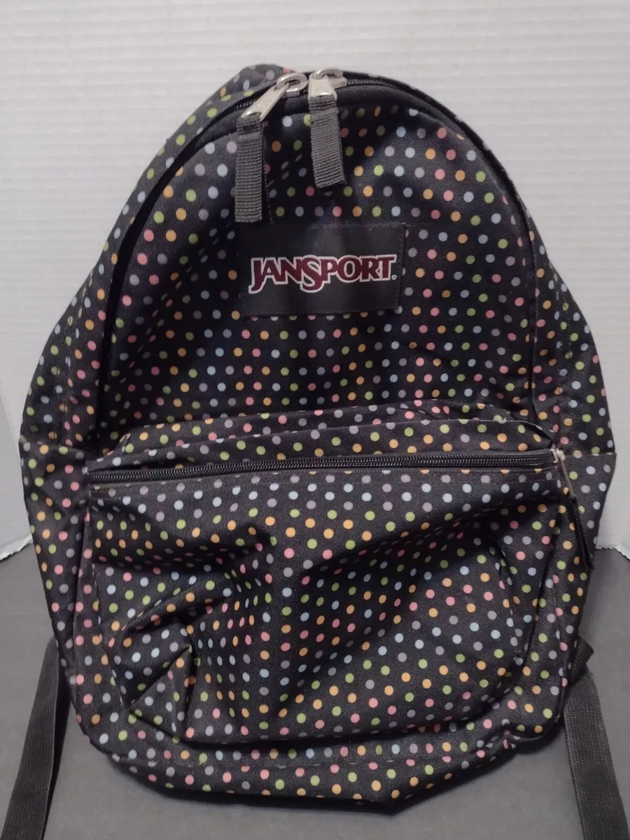 Jansport polka dot clearance backpack