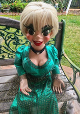 GIGI Made by Rene Professional Ventriloquist Dummy Doll Puppet Figure Rare
