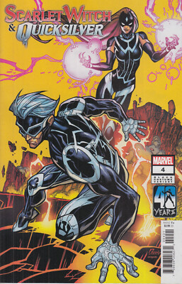 Scarlet Witch and Quicksilver Nr 4 Variant Cover B Neuware Marvel 2024 new