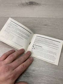 The Three Stooges - Authentic Nintendo NES Manual, Instruction Booklet Only