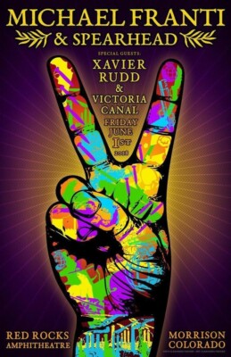 MICHAEL FRANTI CONCERT POSTER (S) YOU GET 3 POSTERS SIZE VARYS 10X16INCHES
