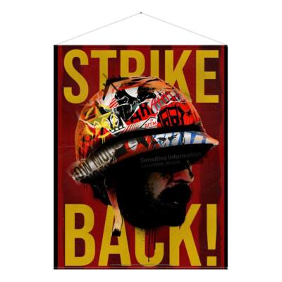 Call of Duty Black Ops Cold War Wandrolle Strike Back 100 x 77 cm - Gaya
