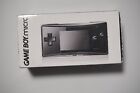 Nintendo Game Boy Micro Black console boxed Excellent Universal Handheld System