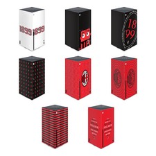 OFFICIAL AC MILAN ART VINYL STICKER SKIN DECAL COVER FOR XBOX SERIES X CONSOLE