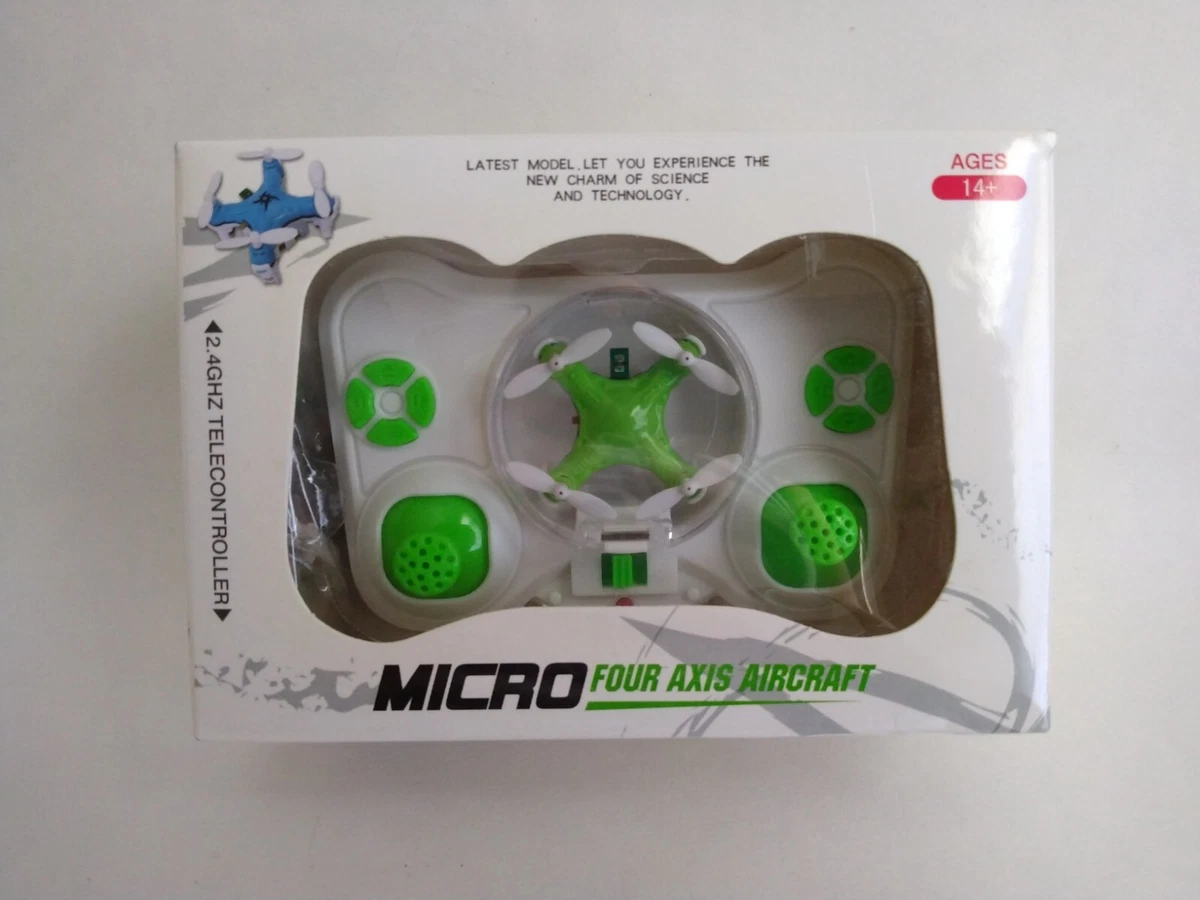 Micro Four Axis Aircraft Green 2.4GHz Telecontroller New eBay
