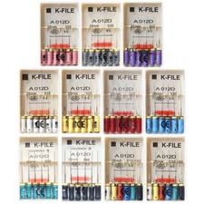 Dental K-FILE Endodontic Endo Root Canal K Files SSt Hand Use 21/25/31mm A012D